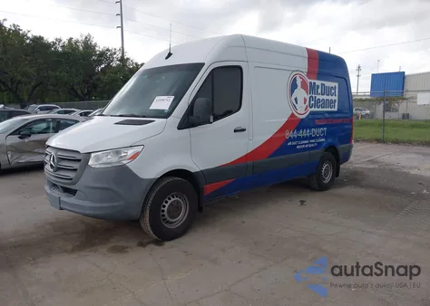 2020 Mercedes-Benz Sprinter 2500 Standard Roof V6 from USA, damaged, VIN W1W4EBHY9LT026208